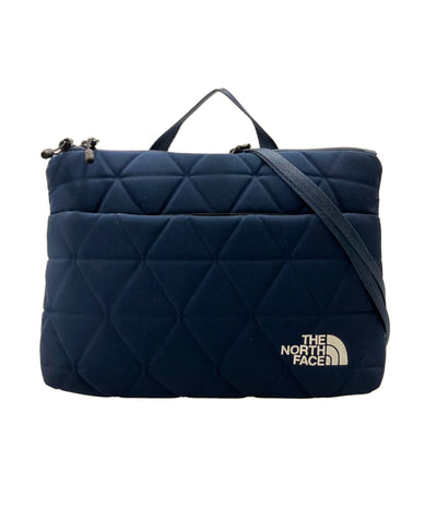 美品 THE NORTH FACE 2way ハンドバッグ ショルダーバッグ 肩掛け ジオフェイスポーチ NM82284 メンズ レディース ザ・ノース・フェイス