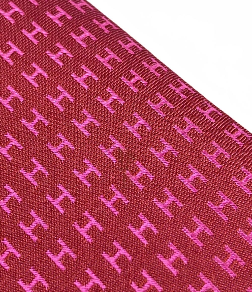 美品 HERMES ネクタイ シルク100% メンズ エルメス