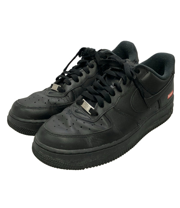 NIKE Supreme ローカットスニーカー エアフォース 1 シュプリーム CU9225-001 メンズ SIZE 27.0 ナイキ シュプリーム