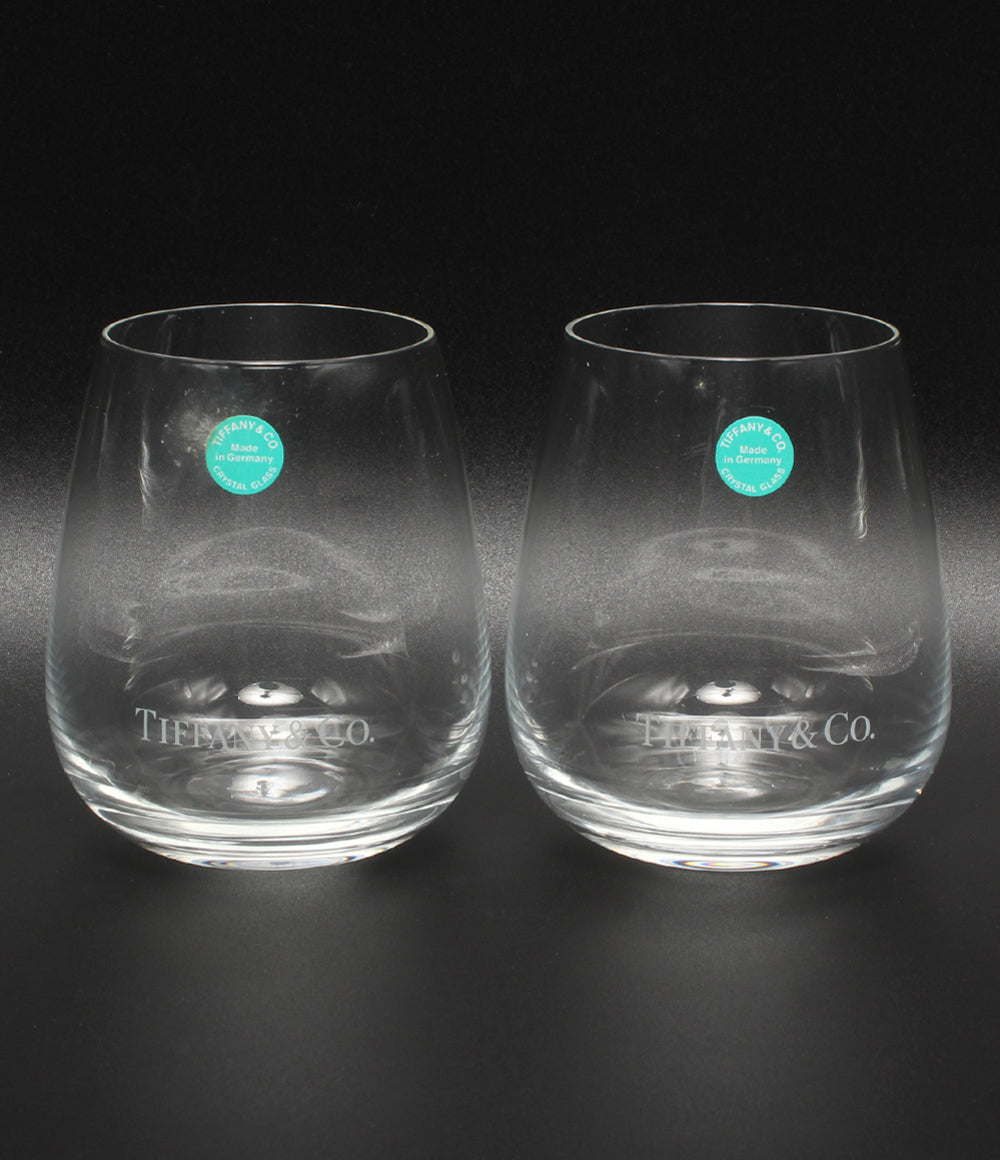 TIFFANY&Co. グラス タンブラー 2点セット ペア TCO ティファニー