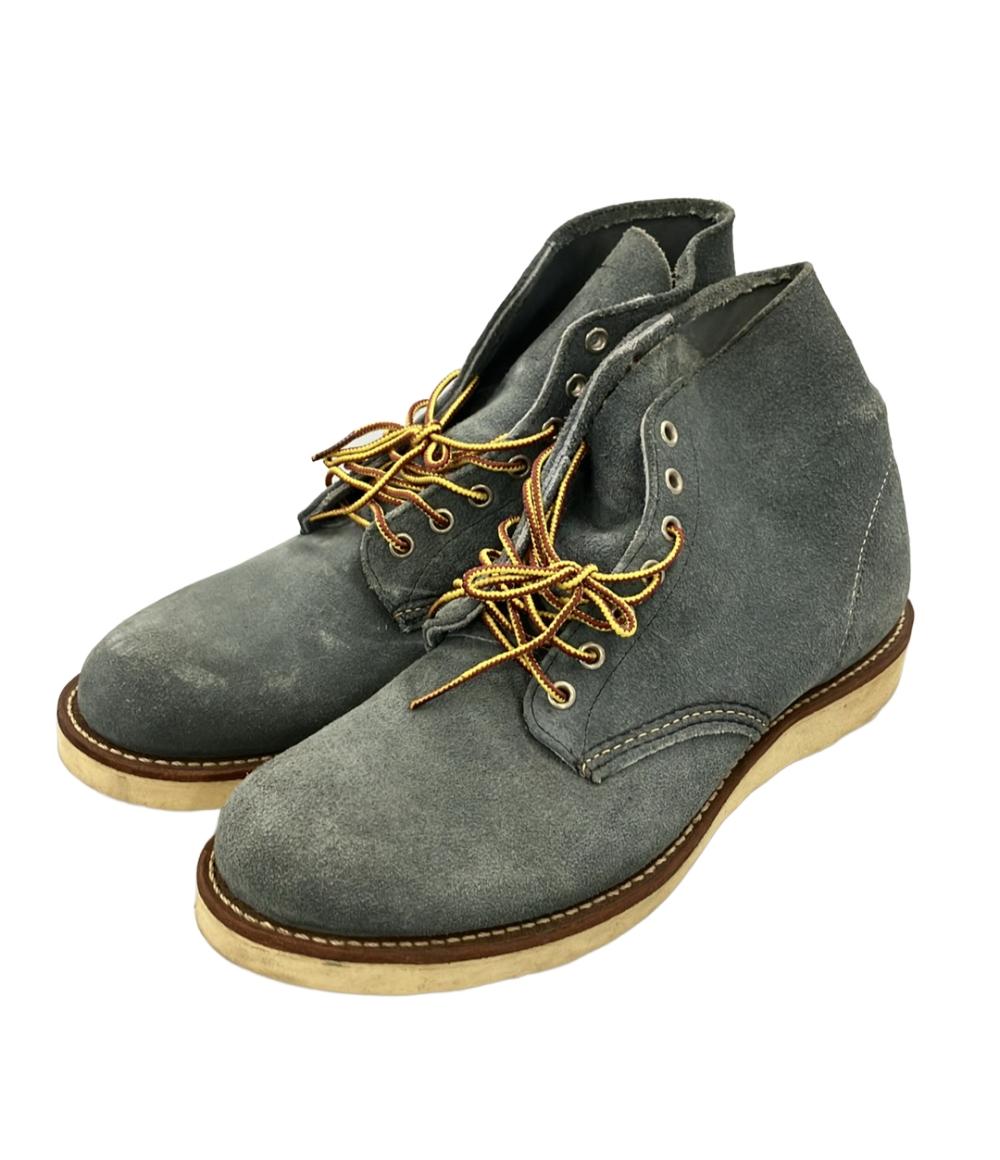 レッドウイング　 スエード　ワークブーツ RED WING ワークブーツ スエード 8144 メンズ SIZE 28.5 (XL) レッド
