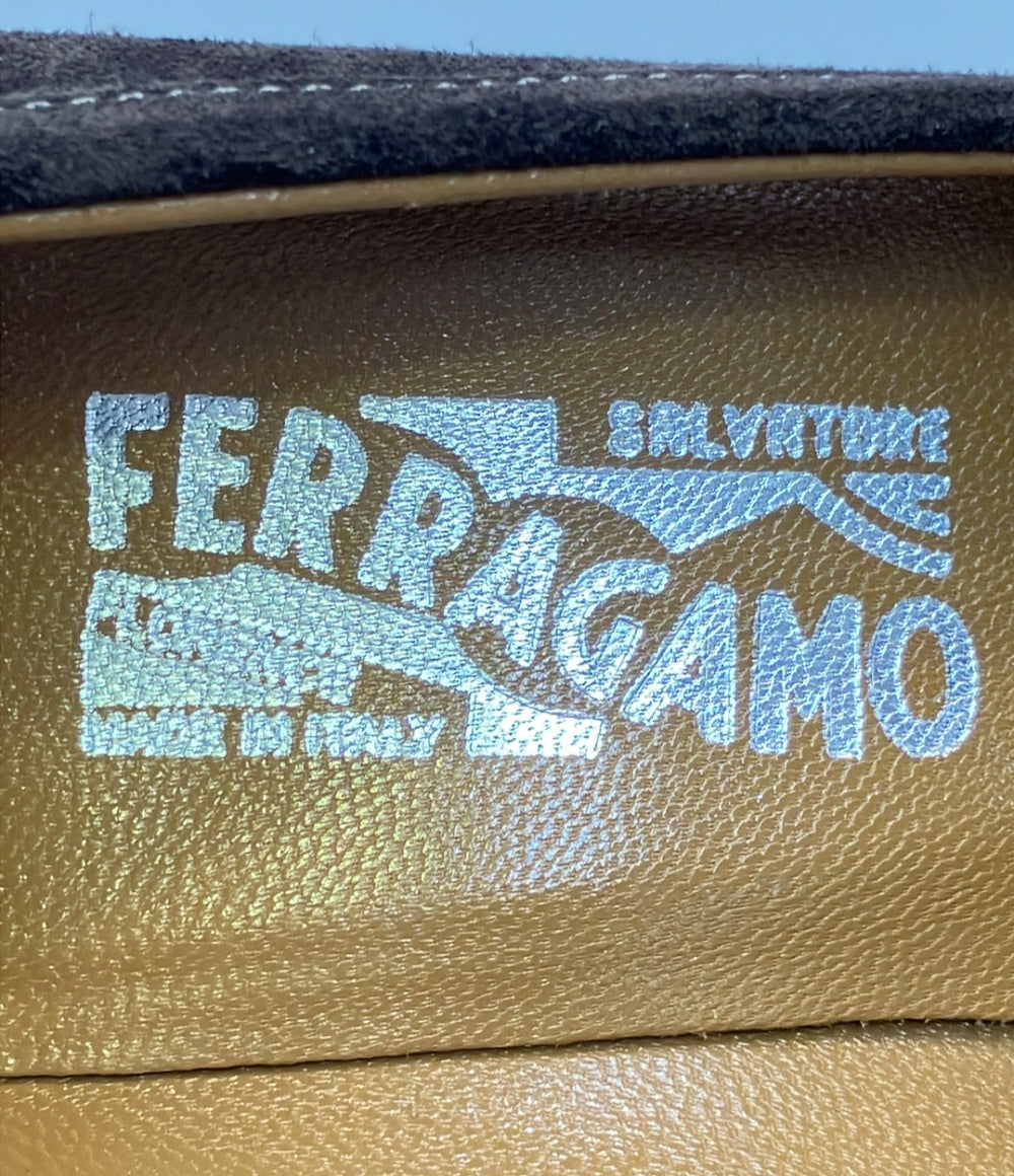 サルヴァトーレフェラガモ チャンキーヒールパンプス レディース SIZE 7 (L) Salvatore Ferragamo