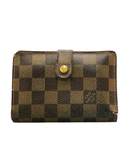 LOUIS VUITTON 二つ折り財布 ポルトモネ ビエ ヴィエノワ ダミエ エベヌ N61663 レディース ルイ・ヴィトン