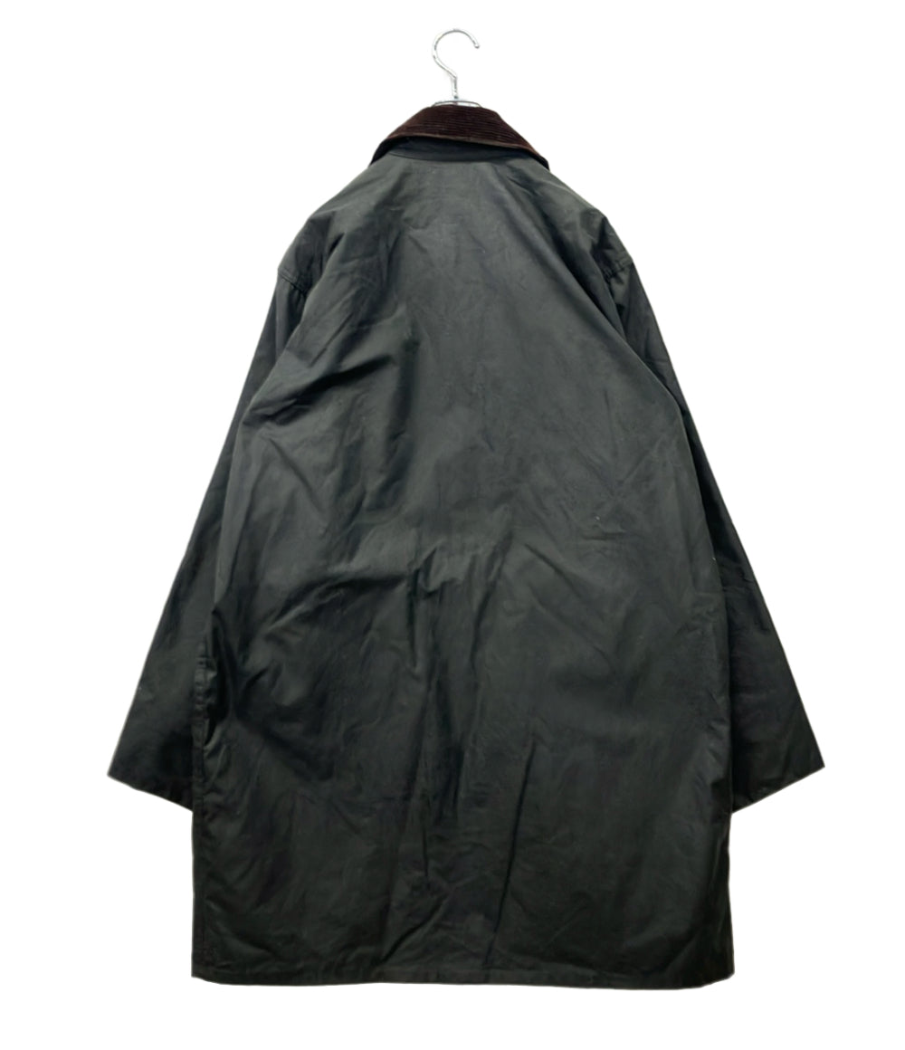 Barbour ワックスドジャケット オイル BORDER WAX JACKET  ダブルジップ スナップボタン MWX0008SG91 メンズ バブアー