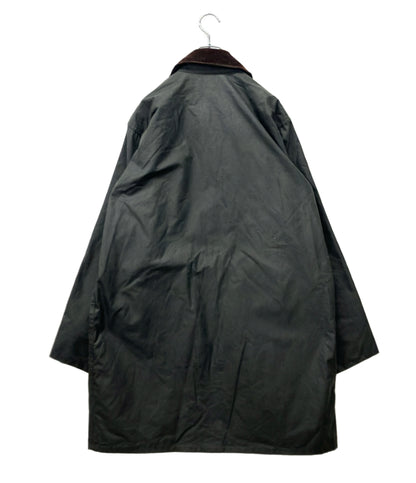 Barbour ワックスドジャケット オイル BORDER WAX JACKET  ダブルジップ スナップボタン MWX0008SG91 メンズ バブアー