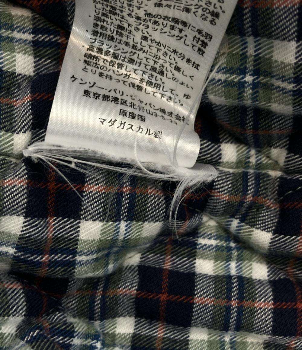 KENZO モッズコート フェイクファー フード付き ロングパーカー NIGO 22AW FC65OU1229OC メンズ SIZE S ケンゾー