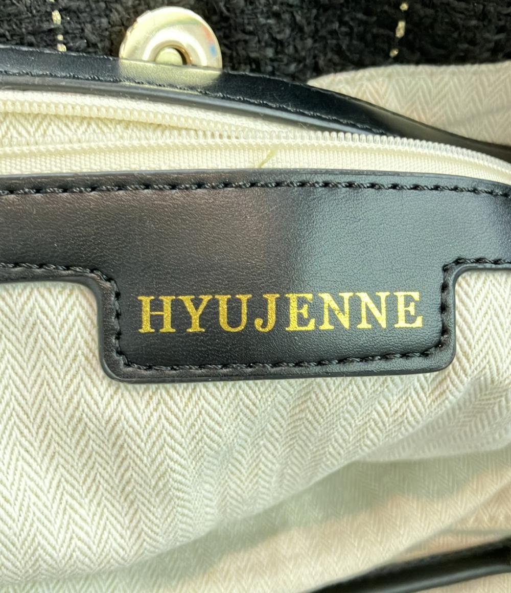 ヒュージェンヌ チェーントートバッグ レディース HYUJENNE