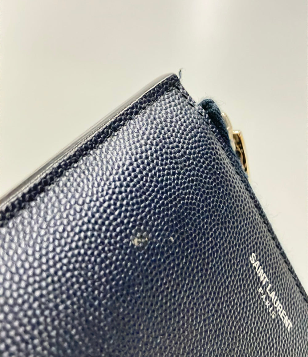 SAINT LAURENT L字ファスナー財布 レザー メンズ サンローラン