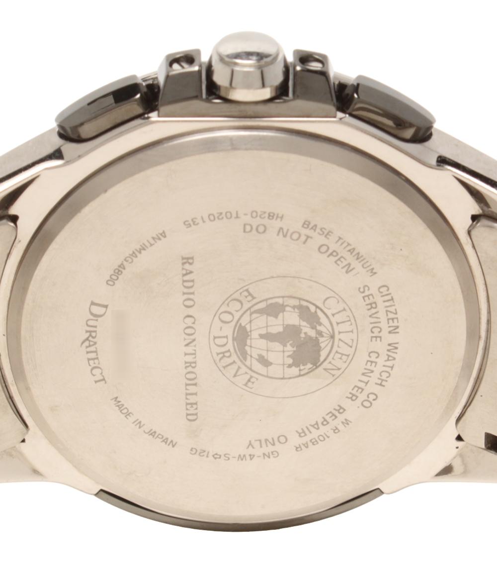 CITIZEN 腕時計 アテッサ ATTESA ソーラー ブラック H820-T020135 メンズ シチズン