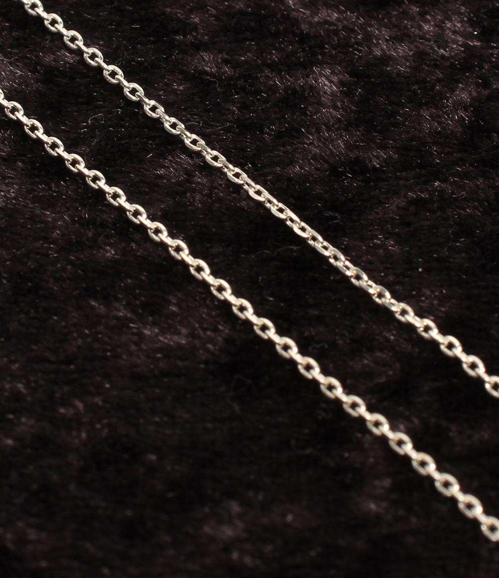 美品 ヨンドシー ネックレス SV ピンクトルマリン ハートモチーフ 2016 レディース 4℃