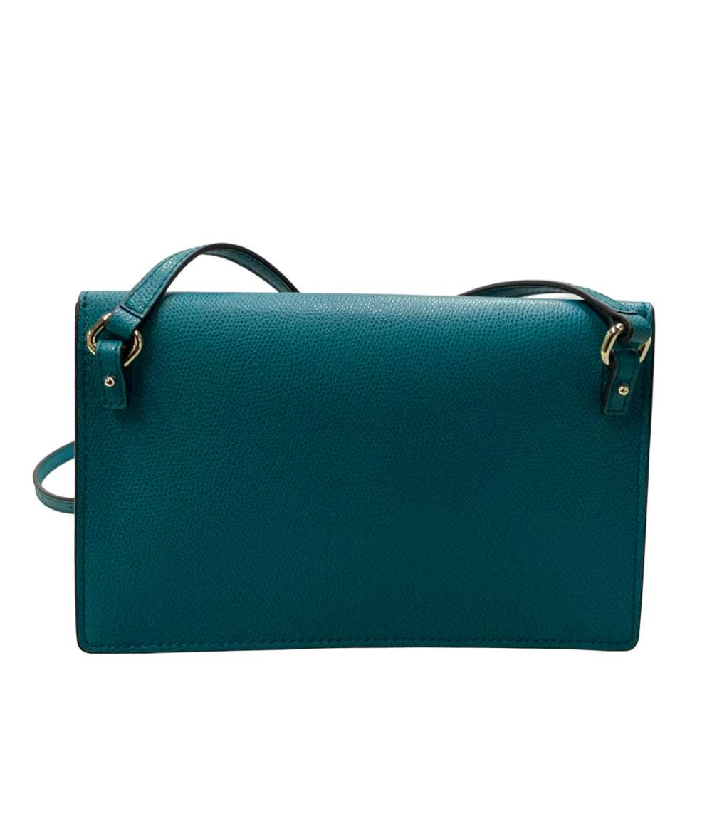 美品 FURLA ショルダーバッグ ショルダーポーチ 斜め掛け レザー レディース フルラ