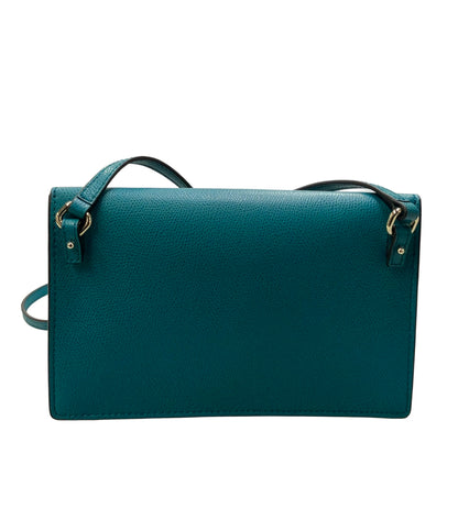 美品 FURLA ショルダーバッグ ショルダーポーチ 斜め掛け レザー レディース フルラ