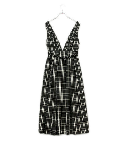 Her lip to ノースリーブ クラシック プレイド ジャンパー ワンピース レディース SIZE S ハーリップトゥ