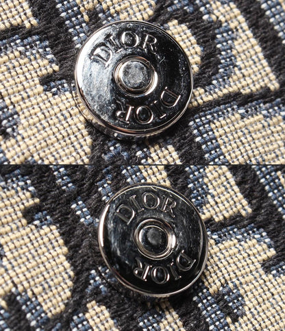 美品 Dior ボディバッグ キャンバス サドルバッグ 16BO0262 メンズ ディオール