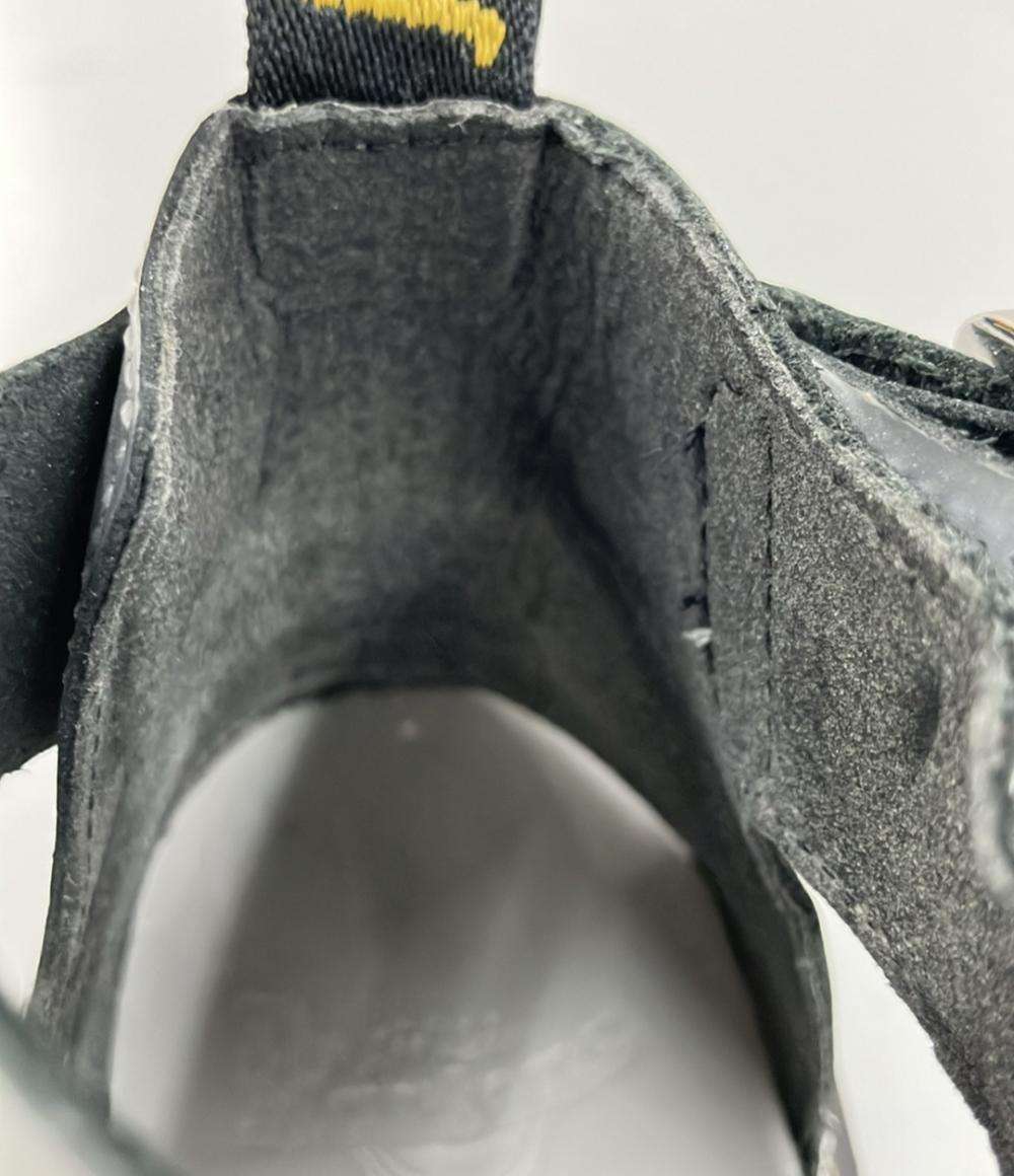 ドクターマーチン ストラップサンダル CLARISSA II SILVER METALLIC CALF SANDALS レディース SIZE UK 4 (M) Dr.Martens