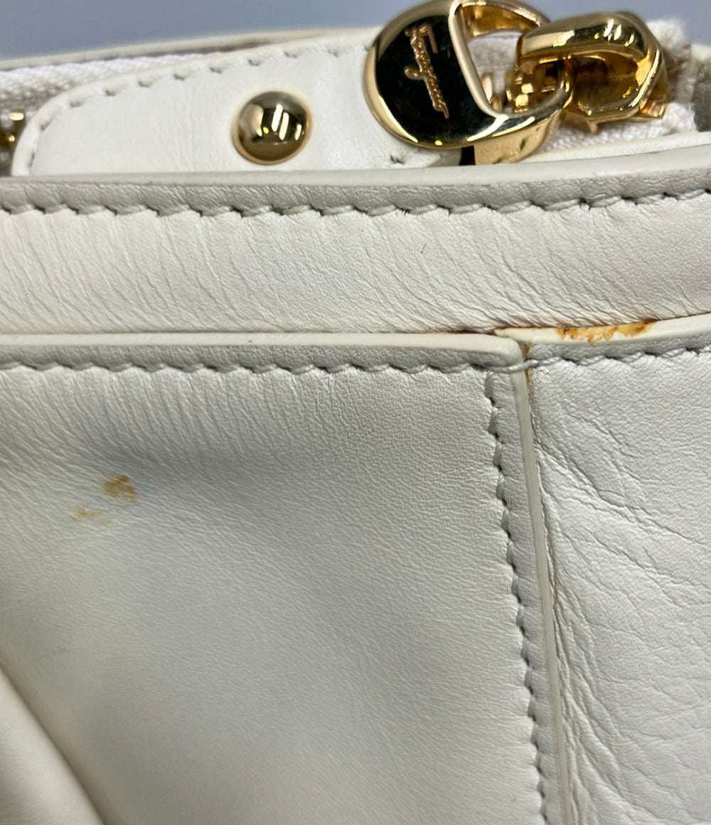 Salvatore Ferragamo 2way ハンドバッグ ショルダーバッグ 肩掛け 斜め掛け ガンチーニ EE-21 F703 レディース サルヴァトーレフェラガモ