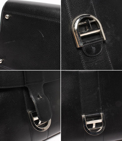 DELVAUX 2wayハンドバッグ ショルダーバッグ 斜め掛け シルバー金具 ブリヨンMM レディース デルヴォー