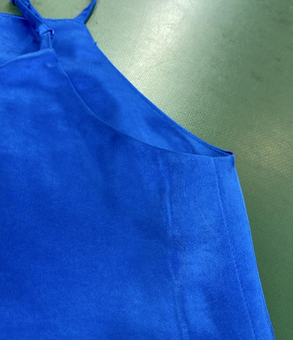 アメリ サテンフレアロングキャミワンピース レディース SIZE M AMERI