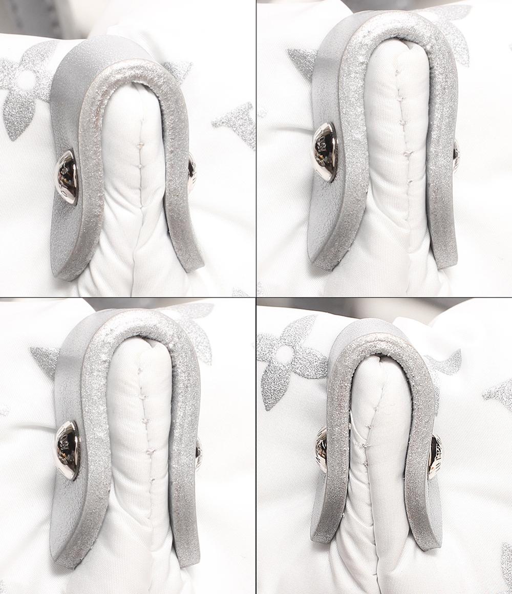 美品 ルイヴィトン トートバッグ オンザゴー MM モノグラム ナイロン グラデーション フロスト LV SKI LVスノー カプセルコレクション M11847