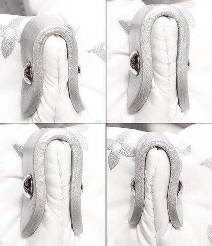 美品 ルイヴィトン トートバッグ オンザゴー MM モノグラム ナイロン グラデーション フロスト LV SKI LVスノー カプセルコレクション M11847