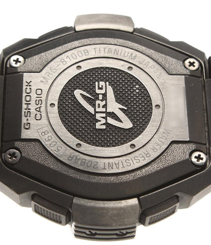 CASIO 腕時計 MR-G G-SHOCK ソーラー ブラック MRG-8100B メンズ カシオ
