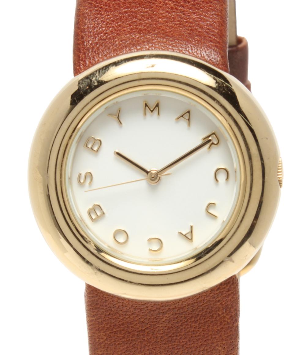 MARC BY MARC JACOBS 腕時計 クオーツ ホワイト MBM8520 レディース マークバイマークジェイコブス