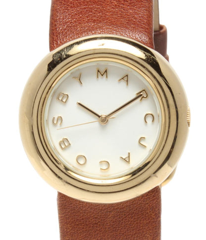 MARC BY MARC JACOBS 腕時計 クオーツ ホワイト MBM8520 レディース マークバイマークジェイコブス