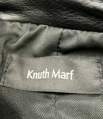 クヌースマーフ フライトエコレザージャケット レディース SIZE F (M) Knuth Marf