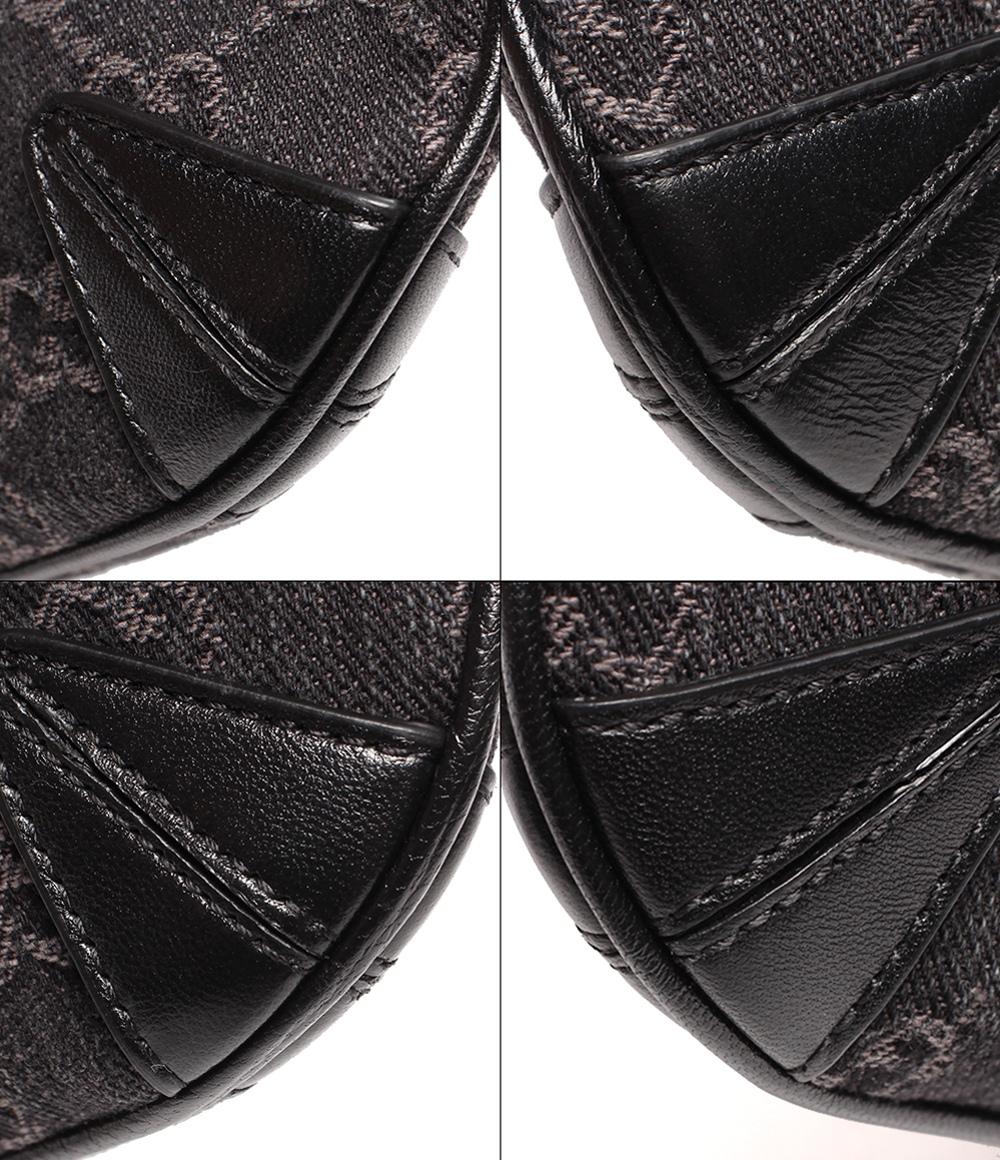 美品 グッチ ワンショルダーバッグ シルバー金具 ホースビットスリム GGキャンバス デニム 774719 525040 レディース GUCCI