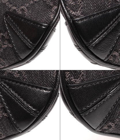 美品 グッチ ワンショルダーバッグ シルバー金具 ホースビットスリム GGキャンバス デニム 774719 525040 レディース GUCCI