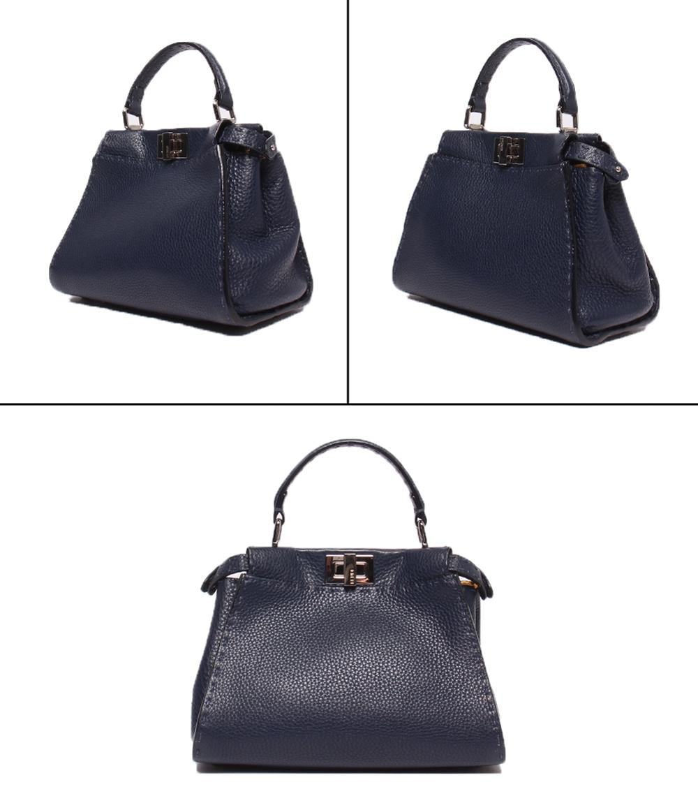 格安 フェンディ ピーカブー スモール 2way ハンドバッグ ショルダー 金具 FENDI（フェンディ） ピーカブー ミニ ハンドバッグ 2WAY ショルダー