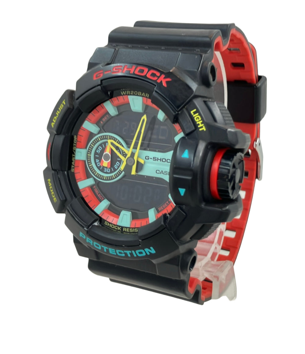 美品 CASIO 腕時計 ブリージーラスタカラー G-SHOCK クオーツ GA-400CM メンズ カシオ