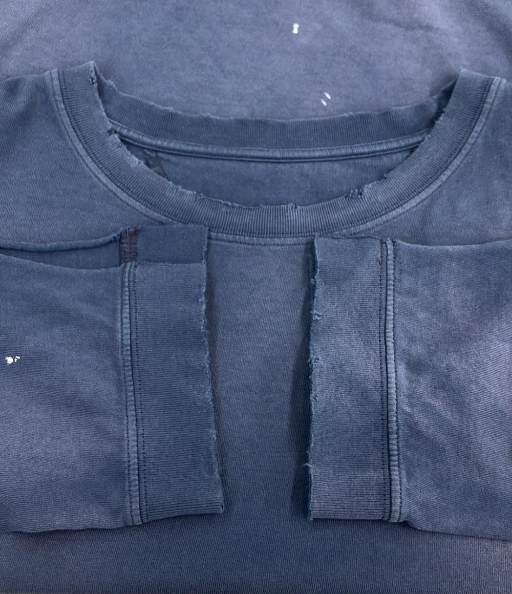 Maison Margiela 長袖Tシャツ ヴィンテージ ダメージ加工 S50GC0696 メンズ SIZE L メゾンマルジェラ