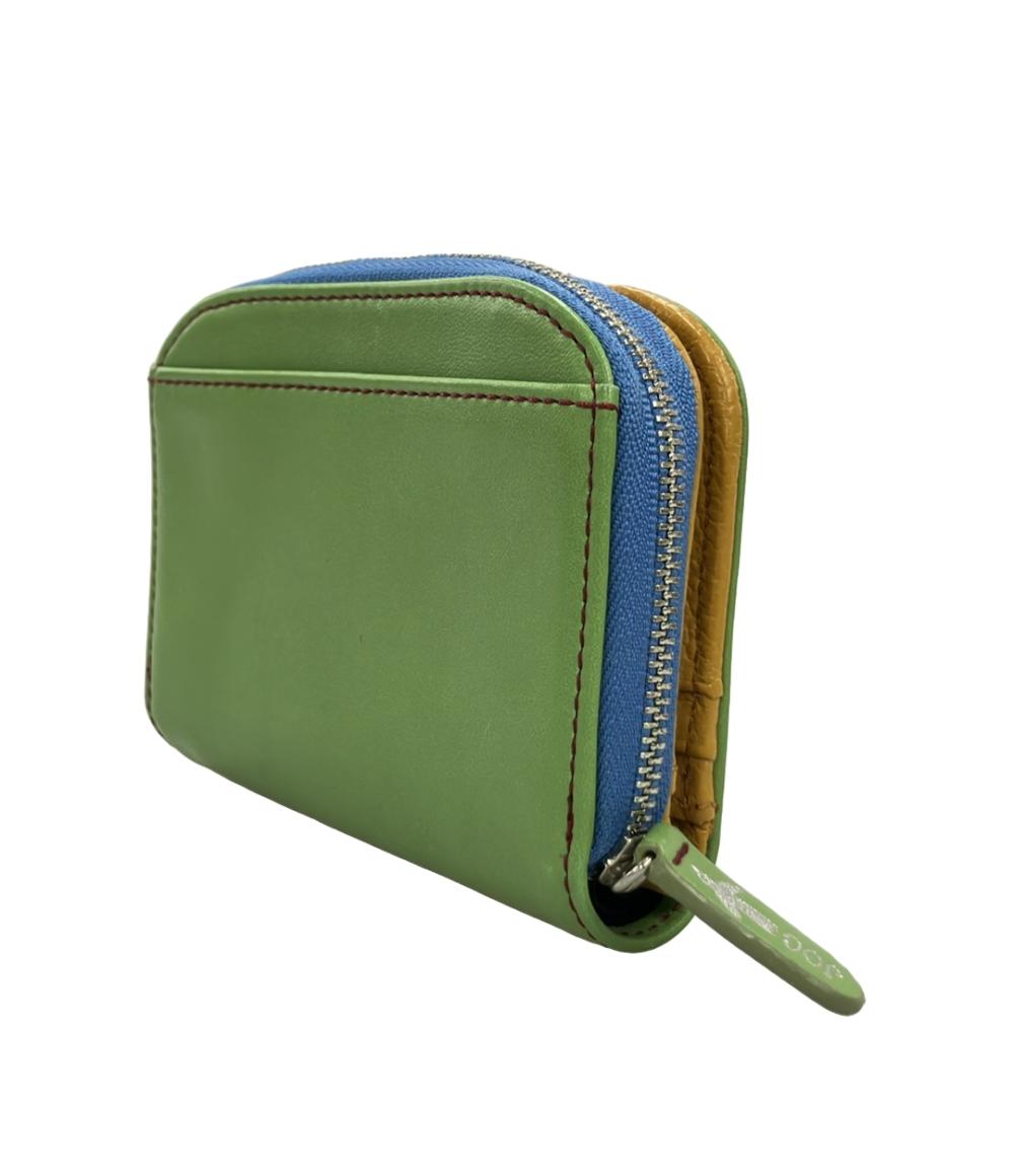 美品 Jocomomola 二つ折り財布 レディース ホコモモラ