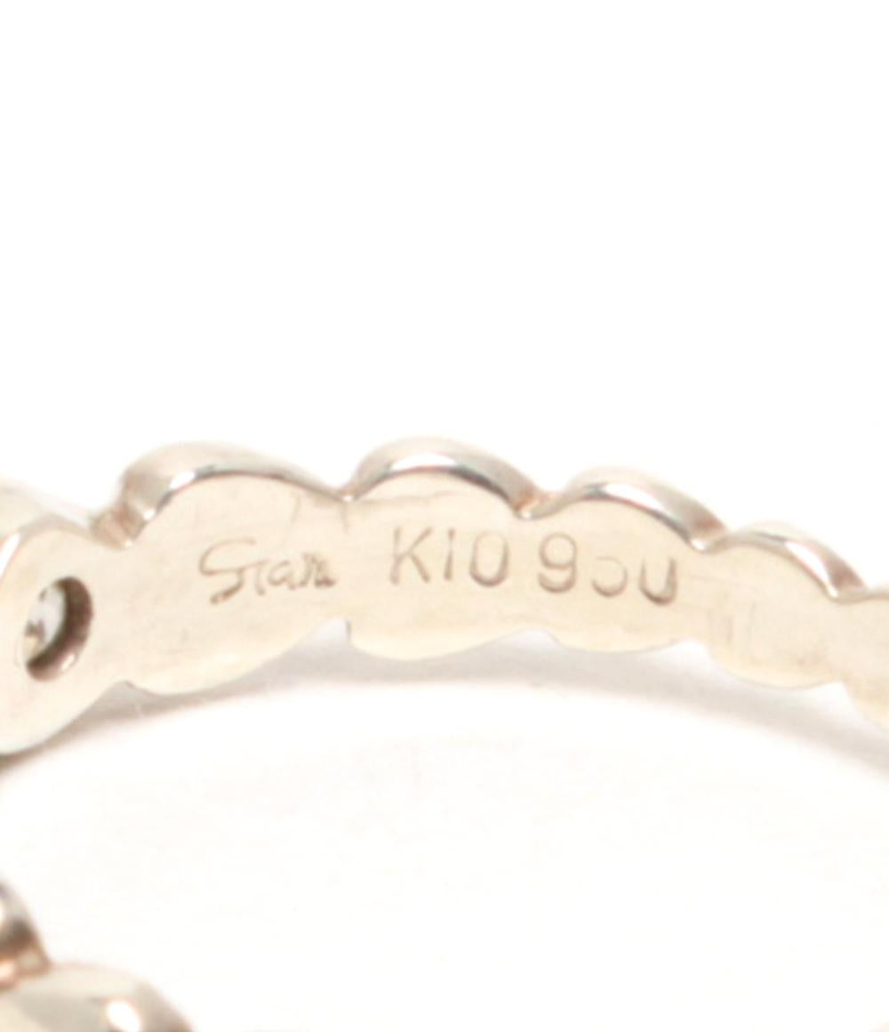 STAR JEWELRY リング 指輪 K10 Pt950 レディース SIZE 7号 スタージュエリー