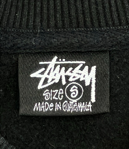 STUSSY WORLD TOUR CREW 長袖 スウェット 裏起毛 メンズ SIZE S ステューシー