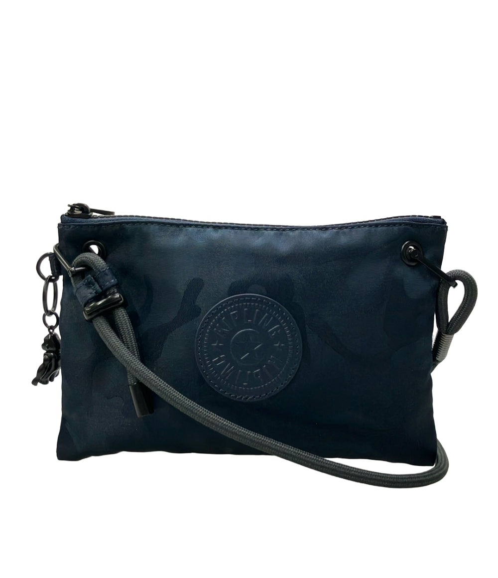 美品 Kipling ショルダーバック 斜め掛け ナイロン レディース キプリング
