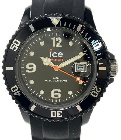 ice watch 腕時計 クオーツ ブラック レディース メンズ アイスウォッチ