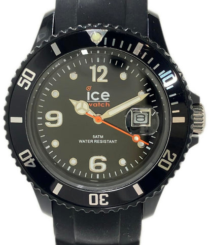 ice watch 腕時計 クオーツ ブラック レディース メンズ アイスウォッチ