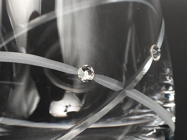 美品 WEDGWOOD グラス タンブラー 2点セット ペア プロミシス ウィズディスリング ウエッジウッド