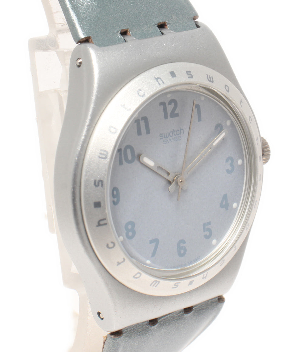 Swatch 腕時計 アイロニー IRONY クオーツ グレー レディース メンズ スウォッチ
