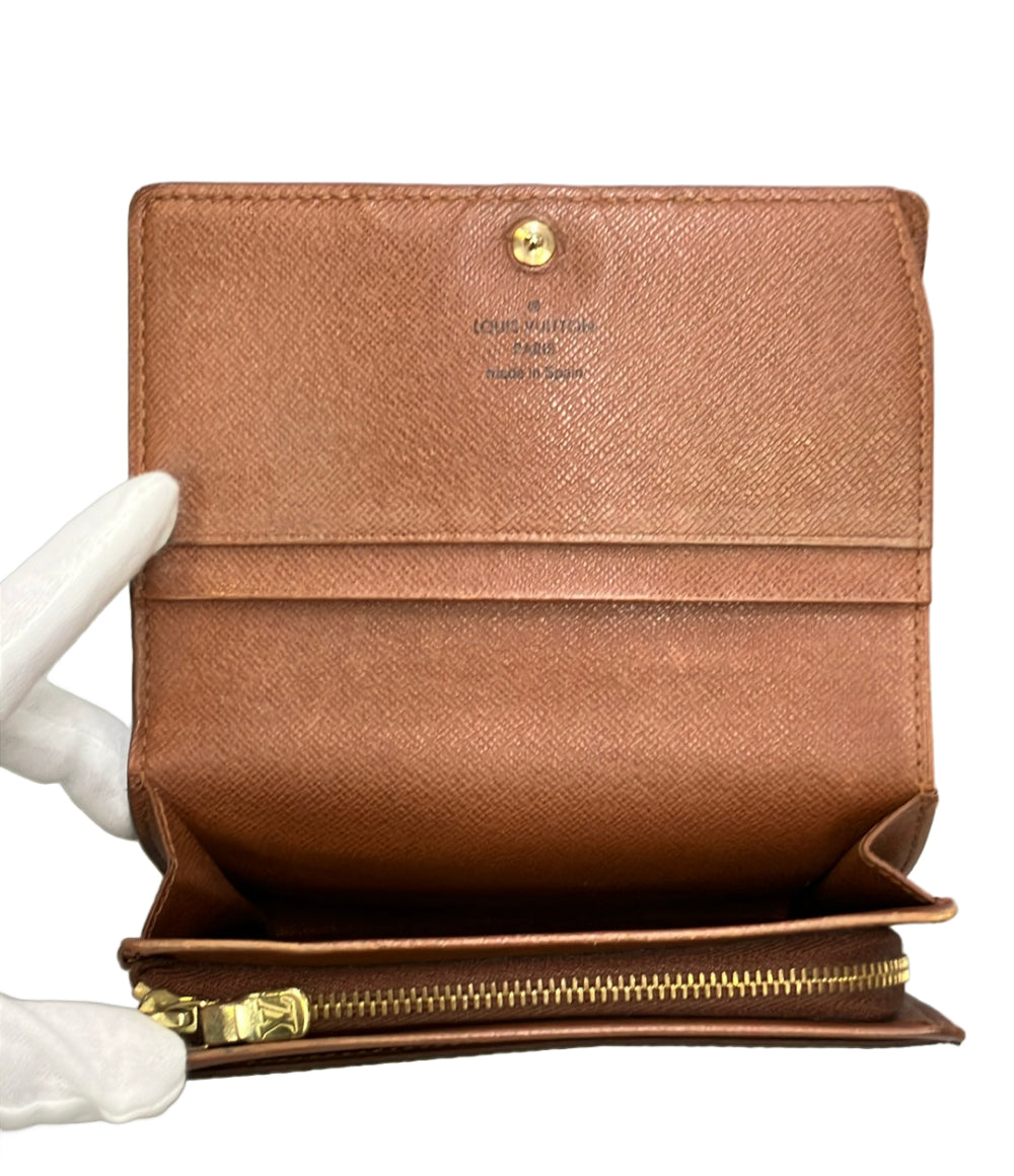 LOUIS VUITTON 二つ折り財布 ポルトモネ ビエ トレゾール モノグラム M61730 レディース ルイ・ヴィトン