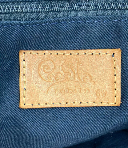 Robita トートバッグ 編み込み メッシュレザー レディース ロビタ