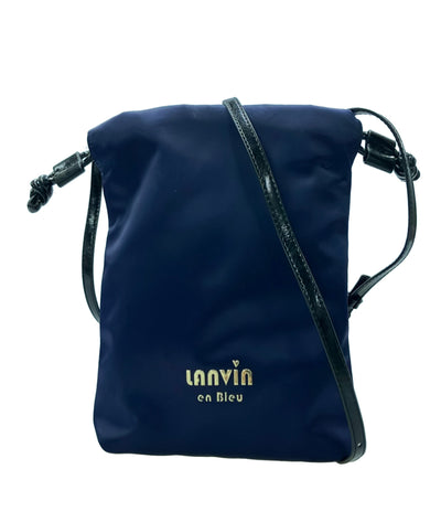 LANVIN en Bleu ショルダーバッグ 巾着 レディース ランバンオンブルー
