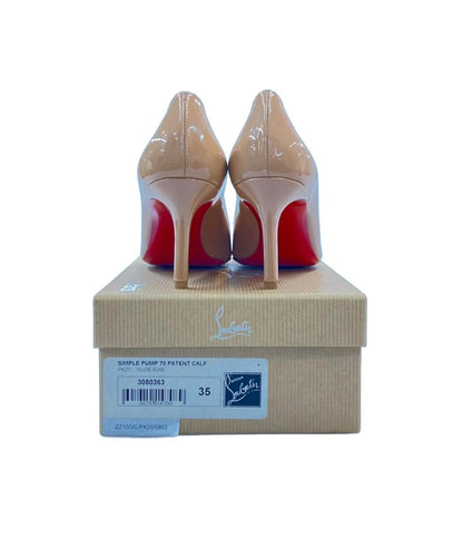 美品 Christian Louboutin パンプス エナメル レディース SIZE 35 (22cm) クリスチャンルブタン