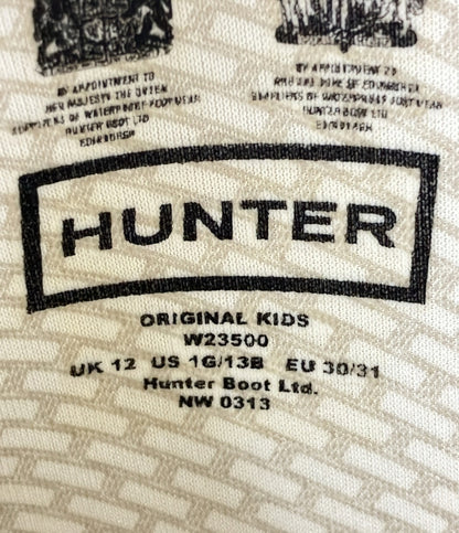 ハンター ショートブーツ レインブーツ W23500 キッズ SIZE UK 12 HUNTER