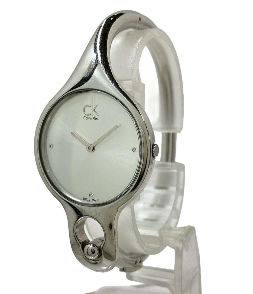 Calvin klein 腕時計 クオーツ シルバー K1N 221 レディース カルバンクライン