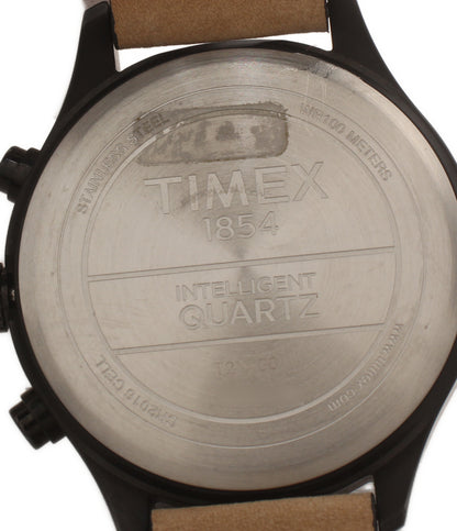 TIMEX 腕時計 インテリジェントクオーツ レーシングフライバック クオーツ ブラック T2N700 メンズ タイメックス