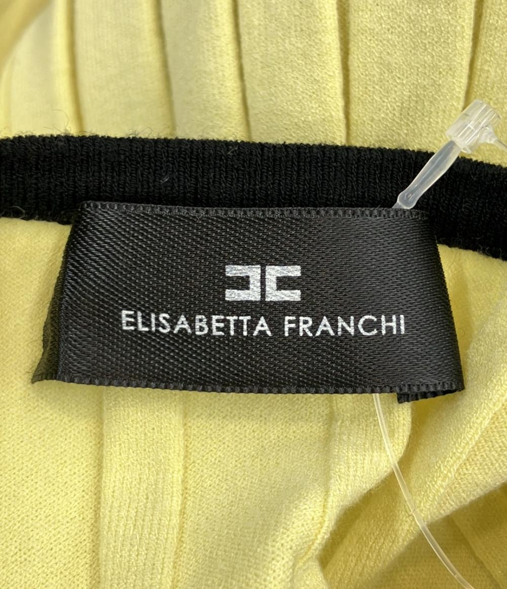 エリザベッタフランキ 半袖ニットワンピース レディース SIZE 40 (M) ELISABETTA FRANCHI