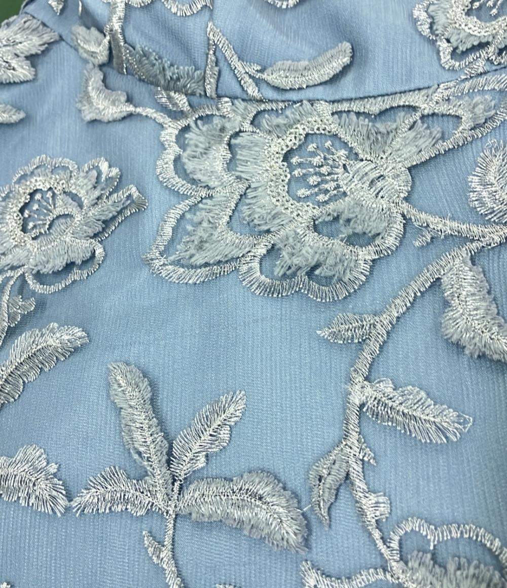 ダイアグラム 花柄ナイロンノースリーブフレアロングワンピース レディース SIZE 38 (S) Diagram